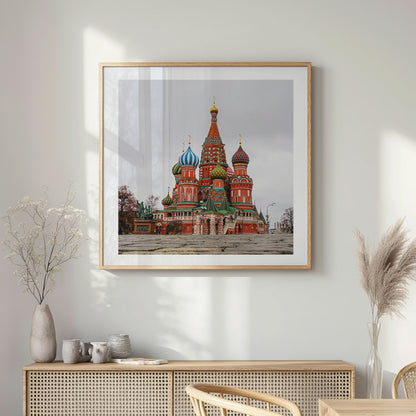 Red Square In Color